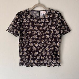 To all the boys I’ve loved mesh top with flowers